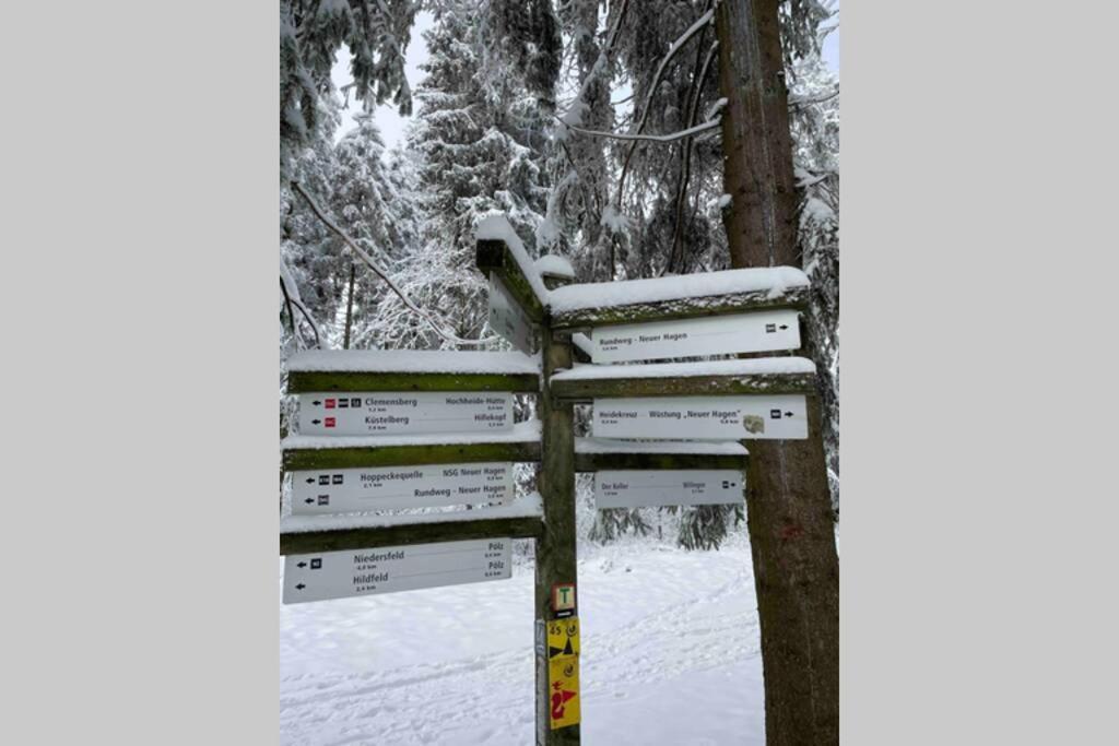 Zeit Fuer Dich Am Bergelchen, Winterberg Exterior foto